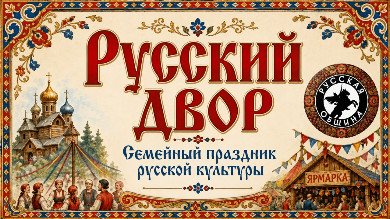 Русская община города Нижневартовска, приглашает на семейный праздник русской культуры!