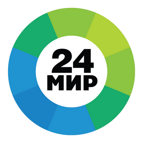 Логотип Мир 24 